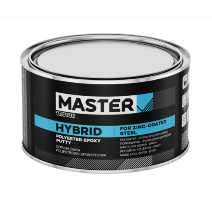 Поліефірно-епоксидна дрібнозерниста шпаклівка TROTON MASTER Hybrid (1,00 л)