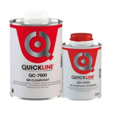 QUICKLINE Лак 7600 HS Прозрачный SR (scratch resistant) 1л+затв. 0,5л 4410 быстрый