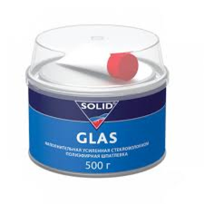 Шпаклівка Glass 500 г – скловолоконна для ремонту авто