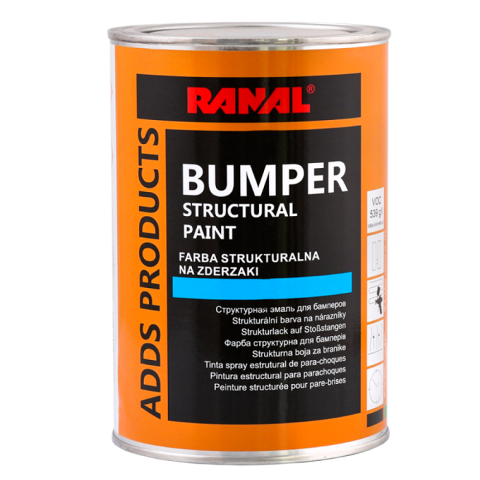 BUMPER PAINT СТРУКТУРНА КРАСКА ДЛЯ БАМПЕРА (0,75L)