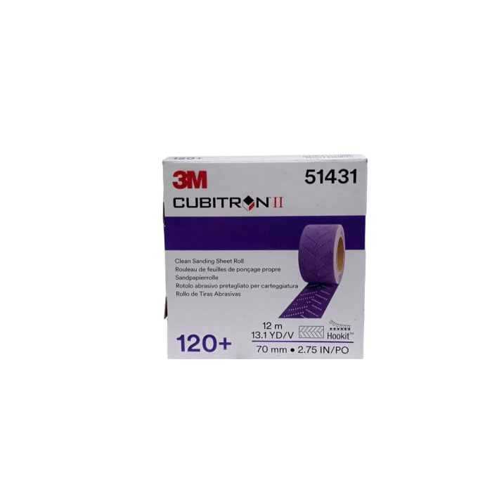 3M 51431 Полосы абразивные 70 x 396 мм Hookit 737U Cubitron II P120+