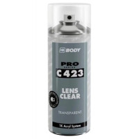Аэрозольная краска LENS CLEAR для восстановления фар 0,4л. BODY 423