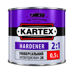 Універсальний затверджувач Kartex для автоемалей, лаків, ґрунтів. 0.5л