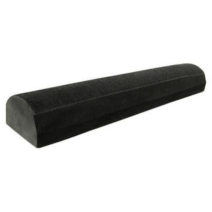 1523 Шлиф. блок 2R, эластичный, черный полукруглый, 390х69х45, Velcro (липучка)