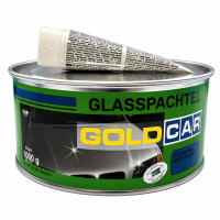 Шпаклевка со стекловолокном GOLD CAR  GLASS, 1 кг