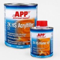 Двухкомпонентный акриловый грунт, наполняющий APP2KHS Acrylfiller 5:1