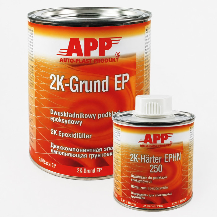 Эпоксидная двухкомпонентная почва APP 2K-Grund EP 1 л + отвердитель 0.25 л