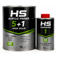 Акриловий ґрунт HS 5+1 (комплект)