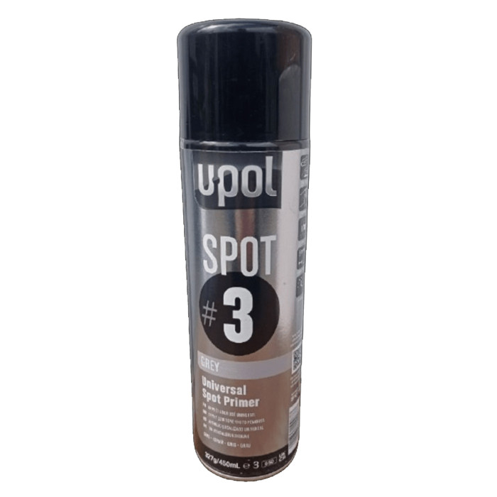Ґрунт універсальний U-POL SPOT#3, для точкового ремонту, spray 450мл