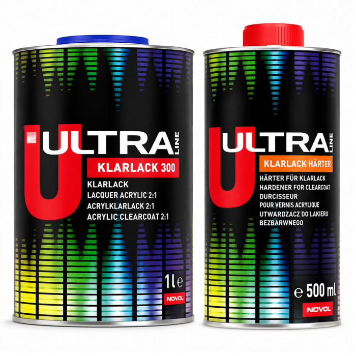 Лак акриловий Novol Ultra 300 (1L+0,5L)