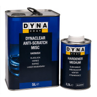 Лак DYNA CLEAR ANTI-SCRATCH MISC 5L (комплект)