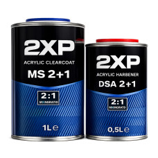 Лак акриловий 2XP MS 2+1 1 л + акриловий отверджувач 2XP 0,5 л