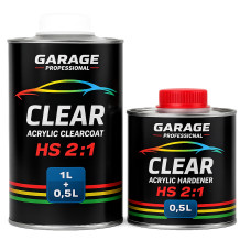 GARAGE CLEAR HS 2:1 (1+0,5л)