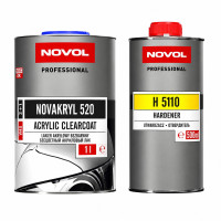 Novol NOVAKRYL 520 VHS 2+1 – прозрачный автомобильный лак 1 л + 0,5 л