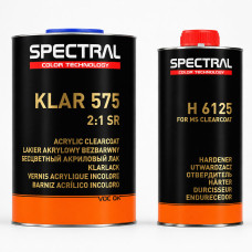 SPECTRAL KLAR Лак безбарвний 575 SR (1L+0.5) к-т