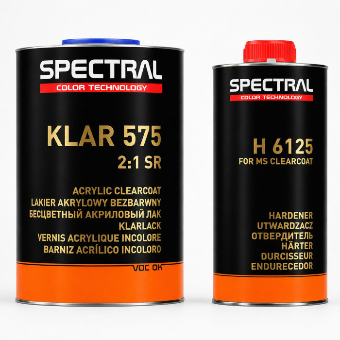 SPECTRAL KLAR Лак безбарвний 575 SR (1L+0.5) к-т