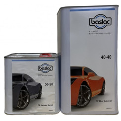 BASLAC 40-40 2K VOC Clearcoat+50-20 Hardener normal(5L+2,5L)