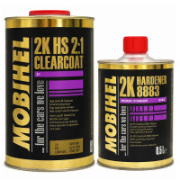 MOBIHEL Безбарвний лак 2K HS 2:1 (комплект)