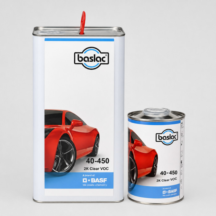 BASLAC 40-450 УНІВЕРСАЛЬНИЙ ЛАК 2K HS VOC CLEARCOAT(5L+2,5L)