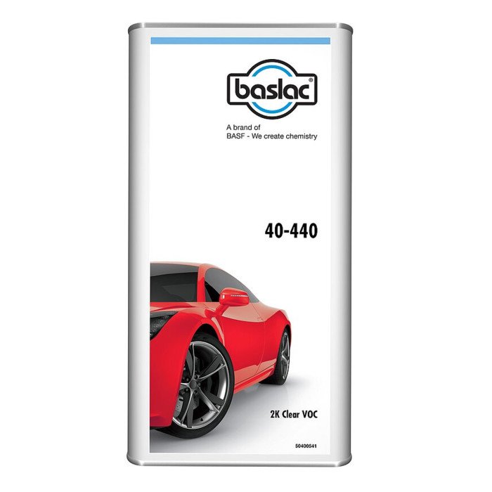 BASLAC 40-440 2K VOC Clearcoat+50-415 зі швидким затверджувачем (5L+2,5L)