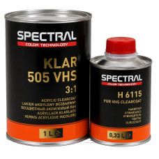 SPECTRAL KLAR Лак безбарвний 505 VHS 3+1 (1L+0,33L) к-т