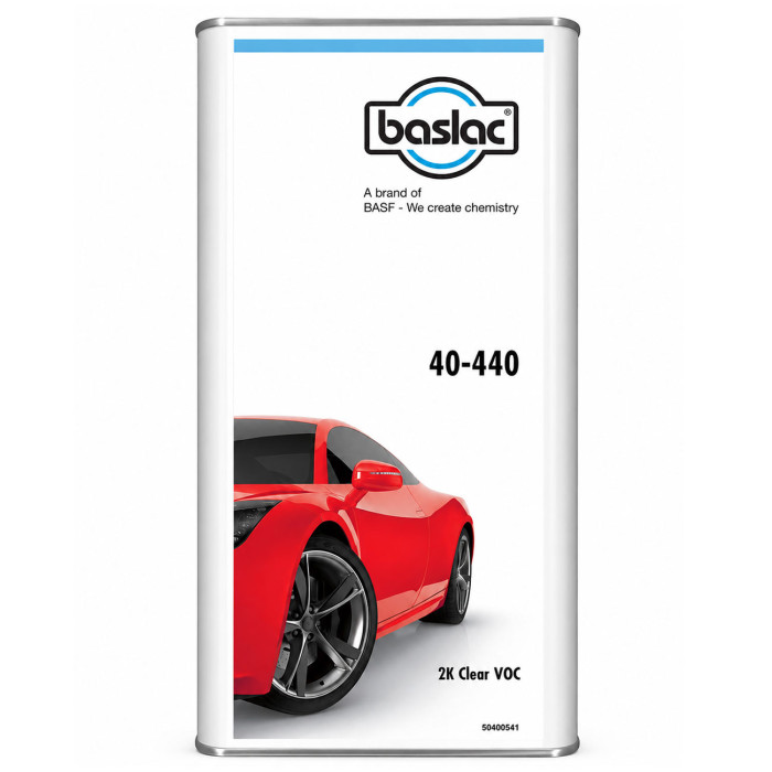 BASLAC 40-440 2K VOC Clearcoat+50-415 зі швидким затверджувачем (1L+0,5L)