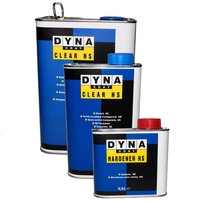 Лак DYNA CLEAR HS 1000 1L (комплект)