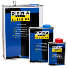 Лак DYNA CLEAR HS 1000 5L (комплект)