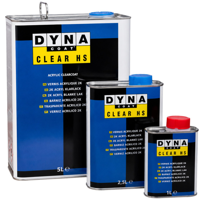 Лак DYNA CLEAR HS 1000 5L (комплект)