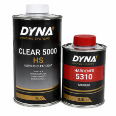 Лак DYNA CLEAR HS 5000 1L (комплект)
