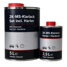 2K-MS-Klarlack Set incl Harter (комплект)