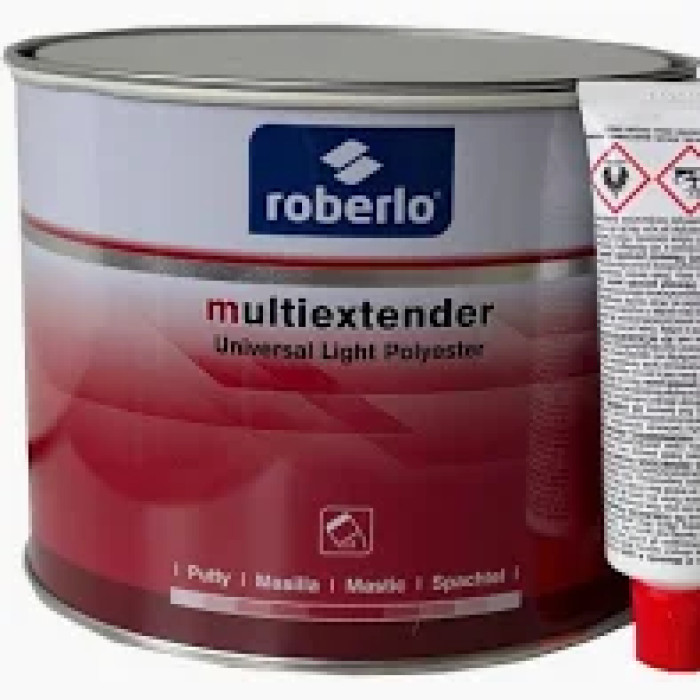 Шпаклівка Roberllo MULTIEXTENDER 2К поліефірна універсальна легка 1,5 л