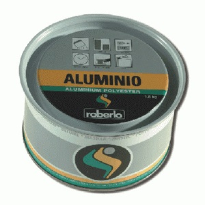 ALUMINIO 2K поліефірна емаль з алюмінієвим порошком, 1,6 кг