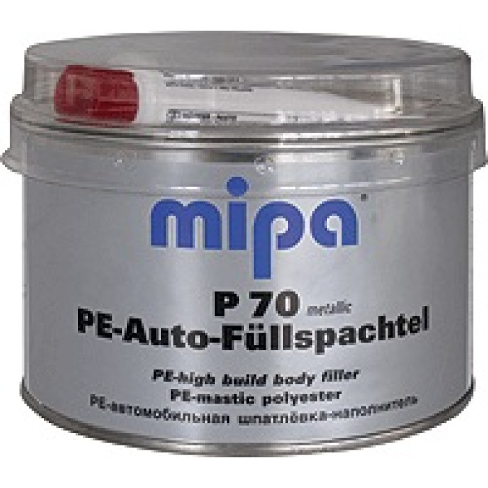 Mipa P70 "Metallic" PE - Auto-Fullspachtel 1кг