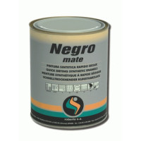 Negro mate, чорна матова фарба 1л