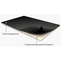 Шумоізоляція PU-Flex 5 мм 1000×500 мм